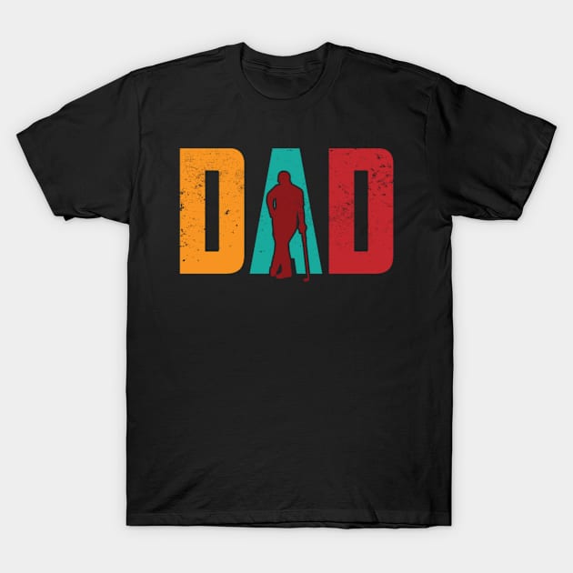 Dad retro vintage golf T-Shirt by aboss